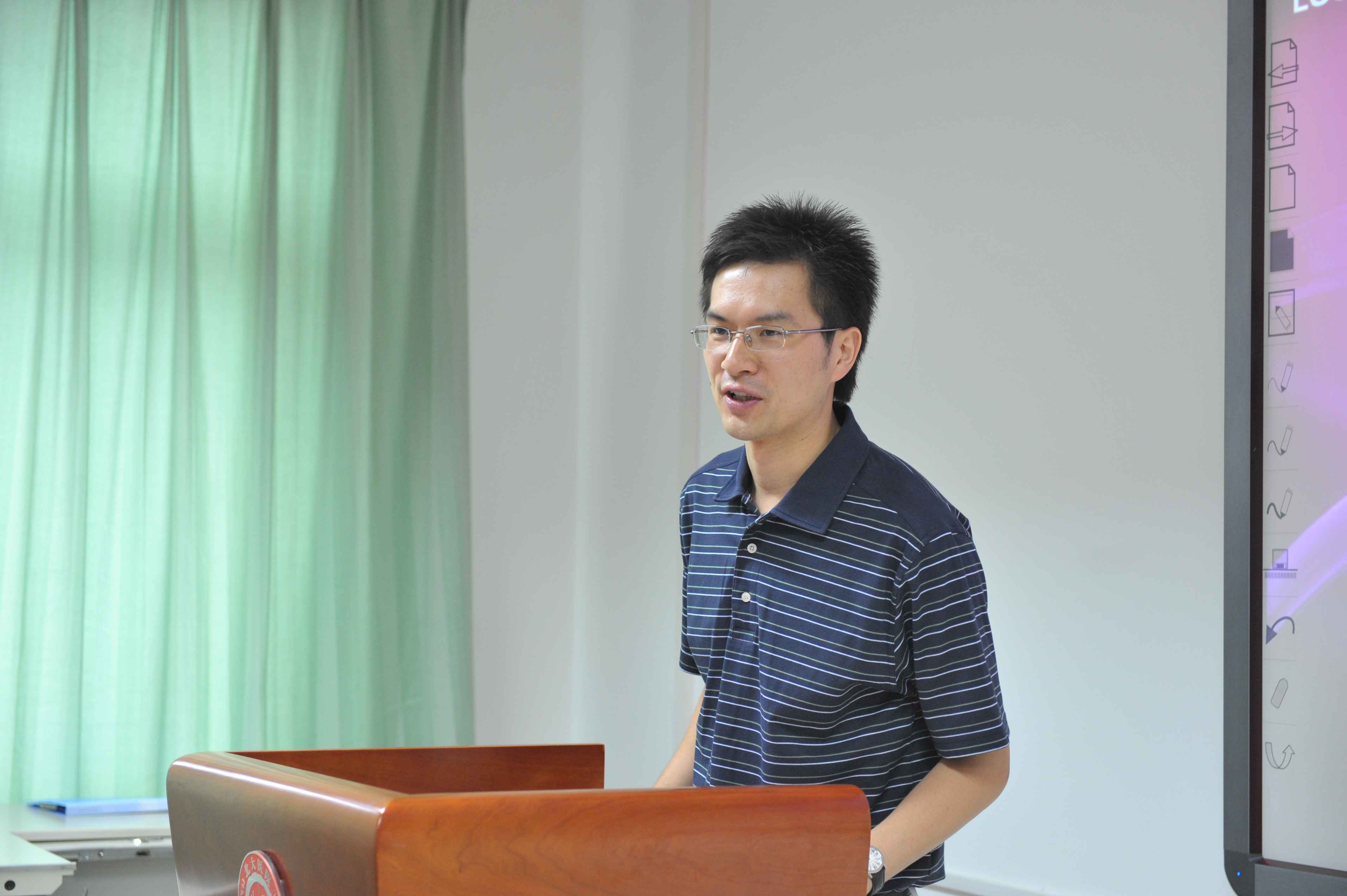 基层动态  医学部团委阮草书记在讲话中对我院的"号,手"创建工作给予